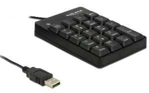 Delock 12481 - USB - Universal - Schwarz - 1,5 m - USB - 81 mm